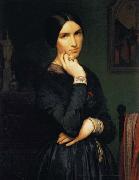 Hippolyte Flandrin Portrait of Madame Flandrin Sweden oil painting artist